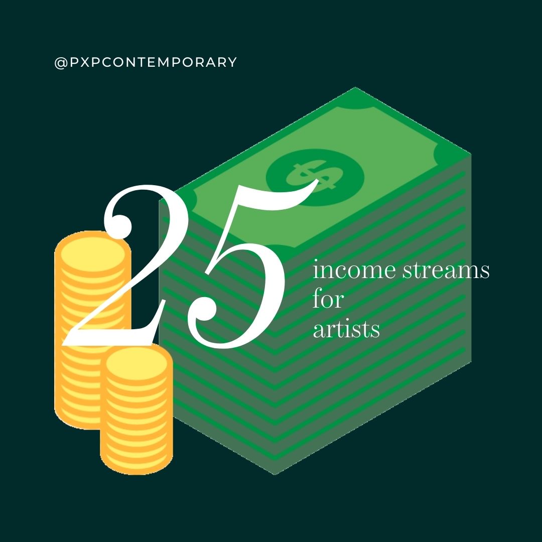 25 Income Streams for Artists