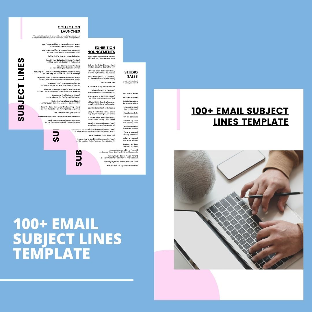 Email subject lines for artists