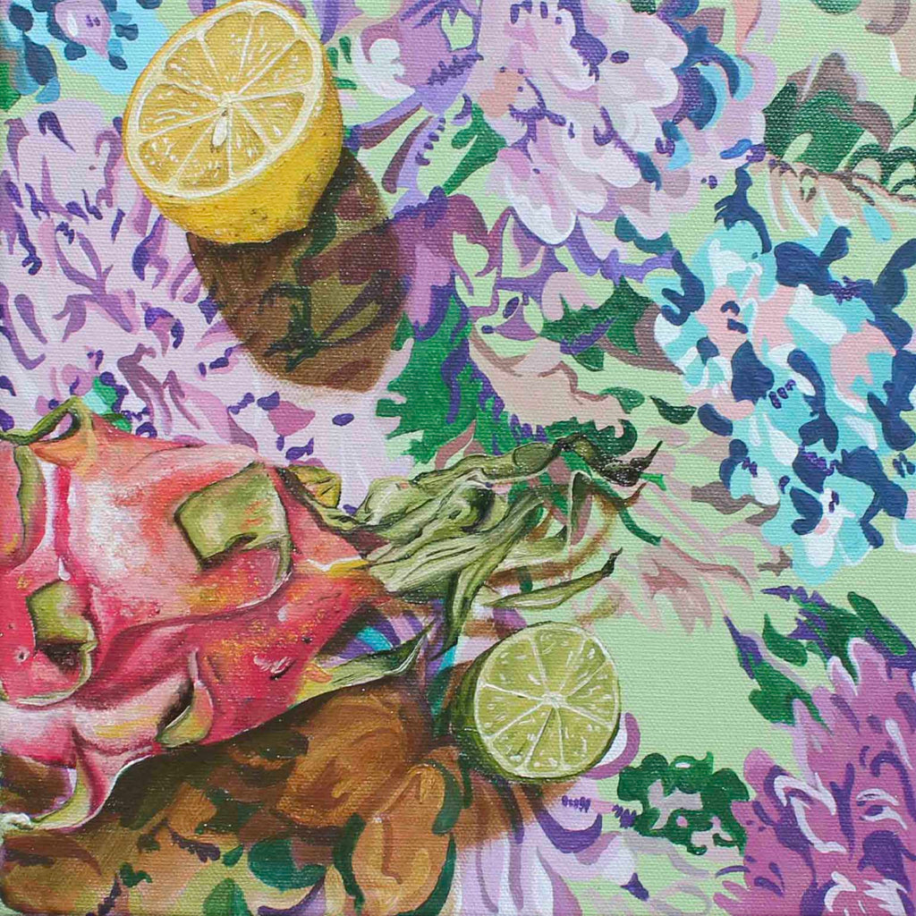 Alejandra Morales Garza, Everything would go terribly wrong but it would be beautiful too II - Original Painting