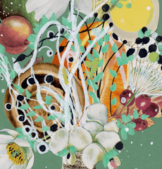 Jenny Brown, Garden Trifle - Original Collage