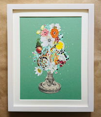 Jenny Brown, Garden Trifle - Original Collage