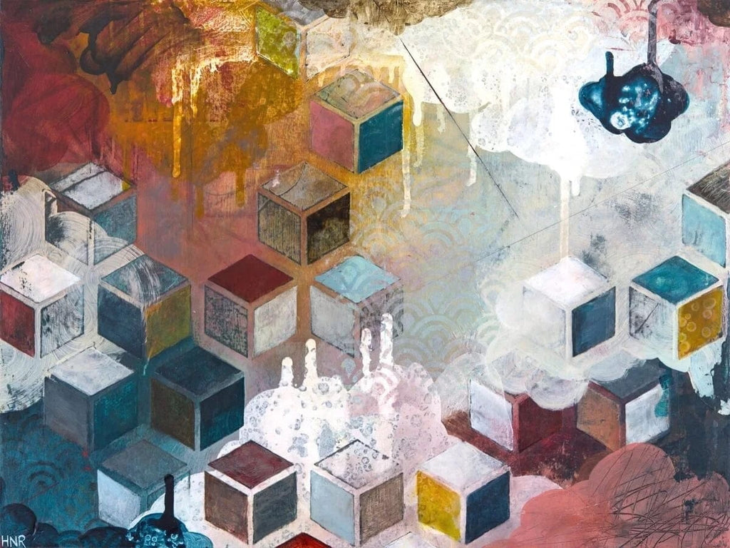 Heather Robinson, Evaluate - Original Painting