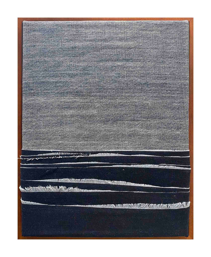 Isabel Bonilla, Denim Ocean 5 - Original Artwork