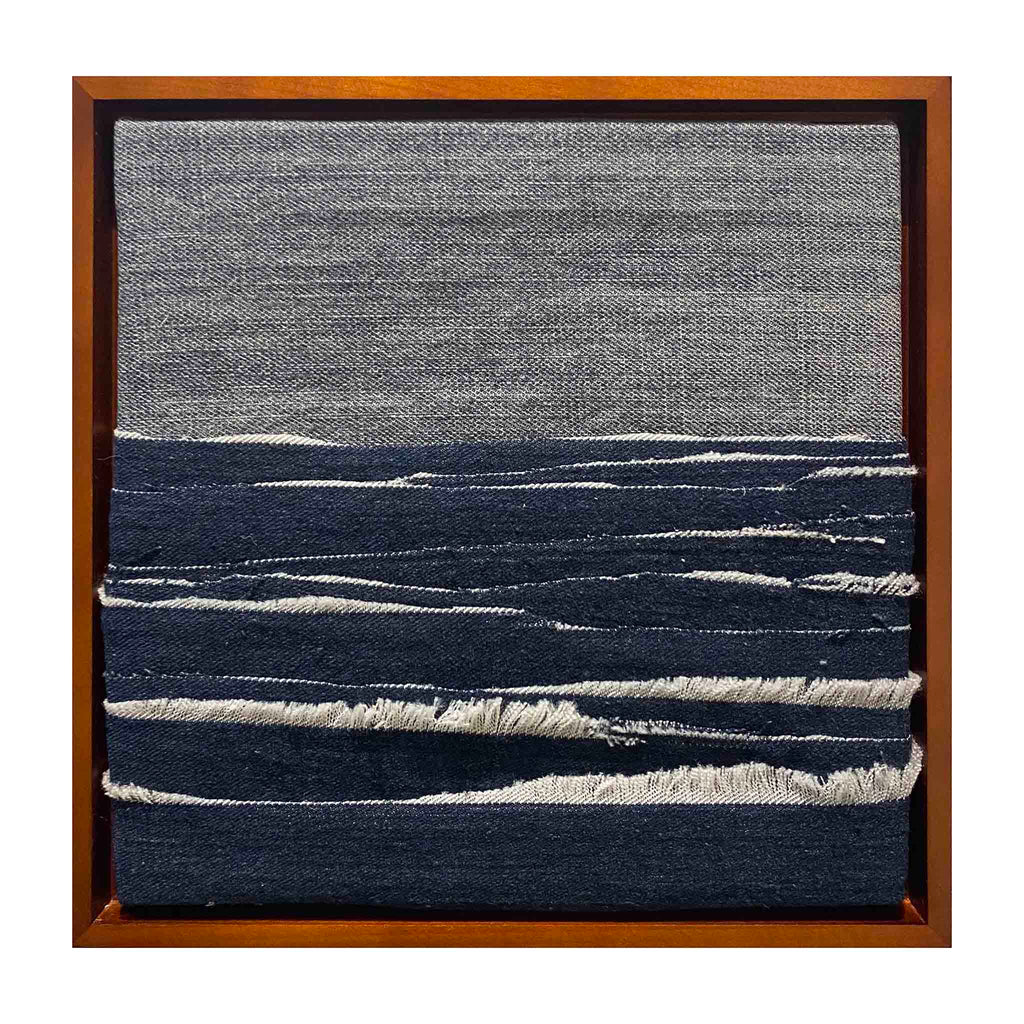 Isabel Bonilla, Denim Ocean 3 - Original Artwork
