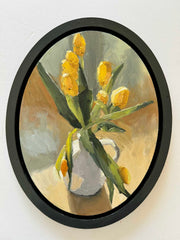 Piya Samant floral oil painting