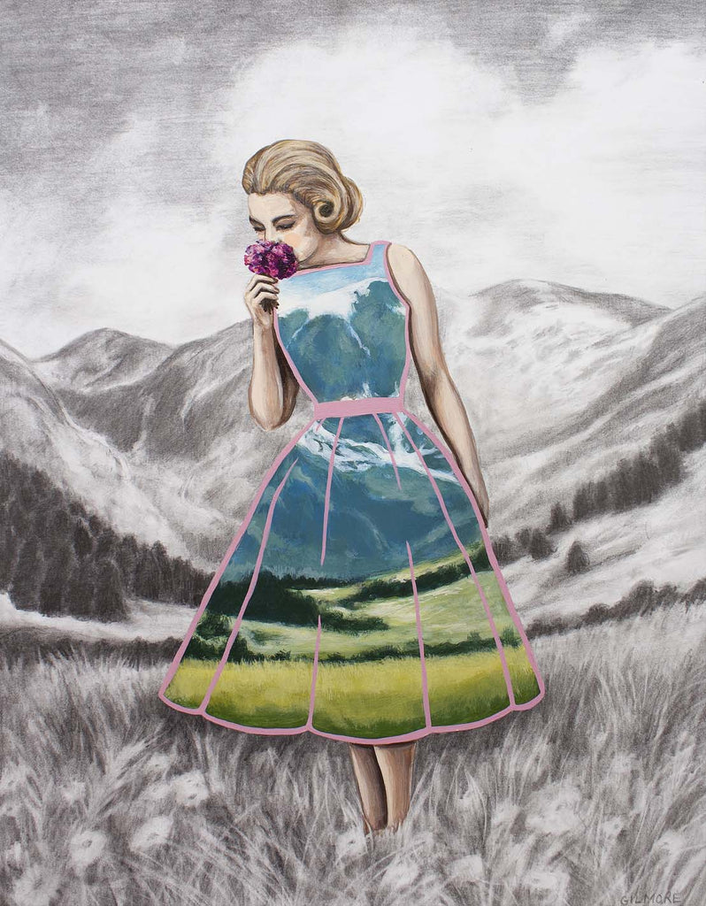 Shawna Gilmore, son cœur appartenait à la mer - Peinture originale