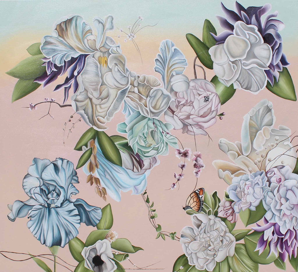 Alejandra Morales Garza, A matter of timing, the subject of all our mourning - Original Painting