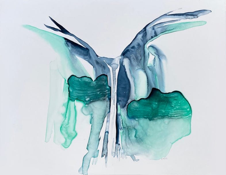 Camille Myles original watercolor painting affordable art