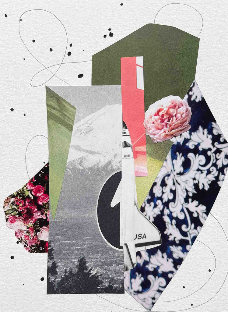 Elyse' Jokinen collage art online gallery