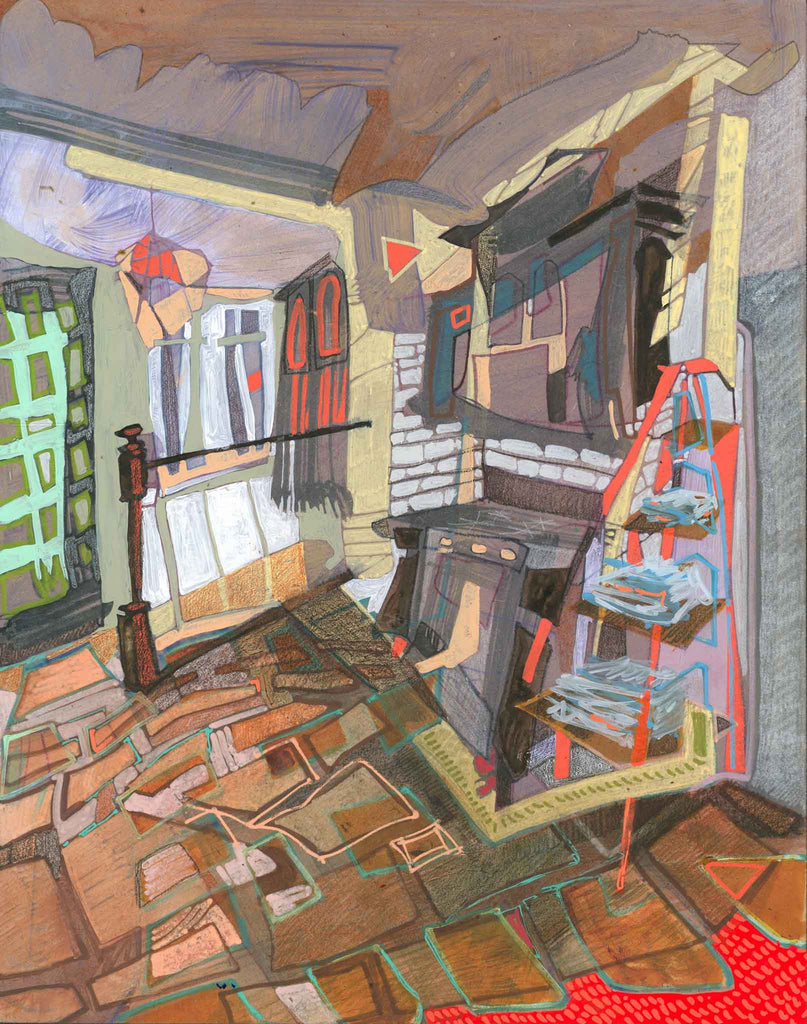 Erika Stearly contemporary painting affordable art