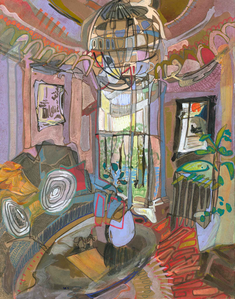 Erika Stearly contemporary painting affordable art