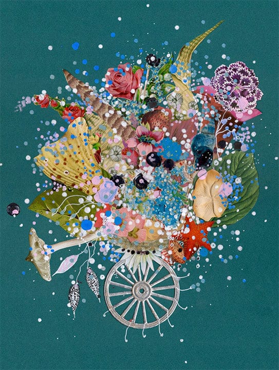 Jenny Brown contemporary collage art