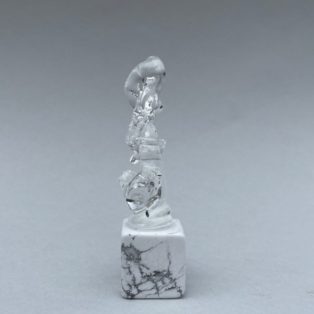 Affordable glass sculpture art Margot Dermody