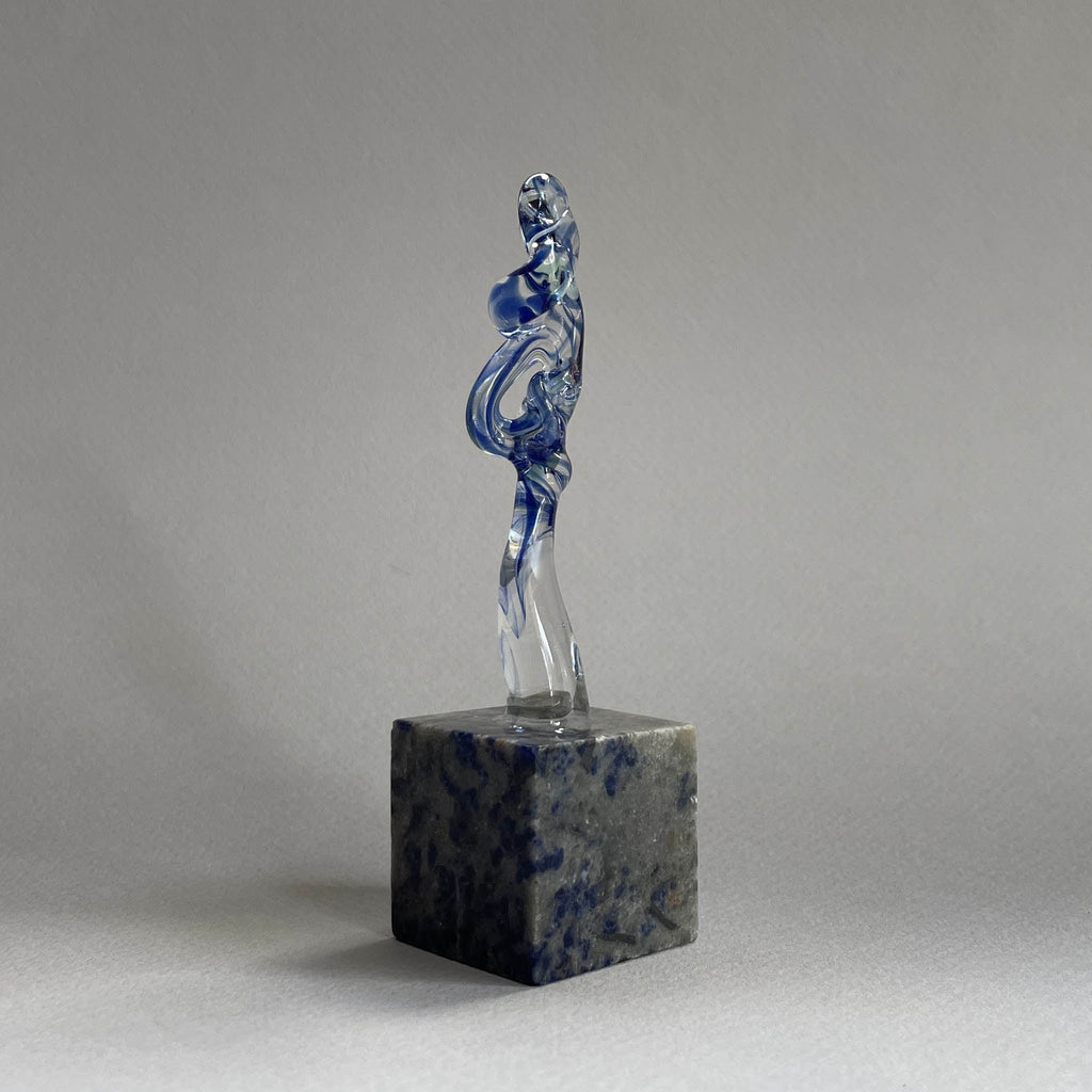 Affordable glass sculpture art Margot Dermody