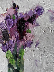 Piya Samant, Lavender Rising - Original Painting