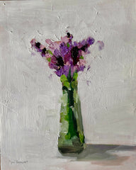 Painting of lavender in a vase original art