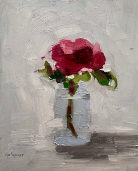 Floral artwork contemporary still life painting