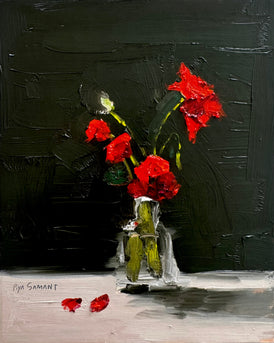 Piya Samant, Fallen Petals - Original Painting