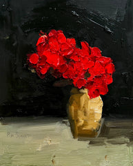 Piya Samant, Scarlet Whisper - Original Painting