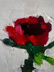 Piya Samant, Solitary Bloom - Original Painting
