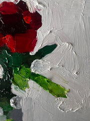 Piya Samant, Solitary Bloom - Original Painting