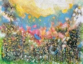 Cindy Ruskin, Spirit Blossoms - Original Painting