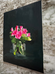 Piya Samant, Dark Roselight - Original Painting