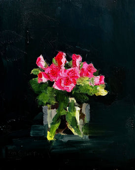 Piya Samant, Dark Roselight - Original Painting