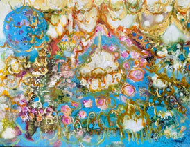 Cindy Ruskin, Fairy Ball - Original Painting