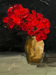 Piya Samant, Scarlet Whisper - Original Painting