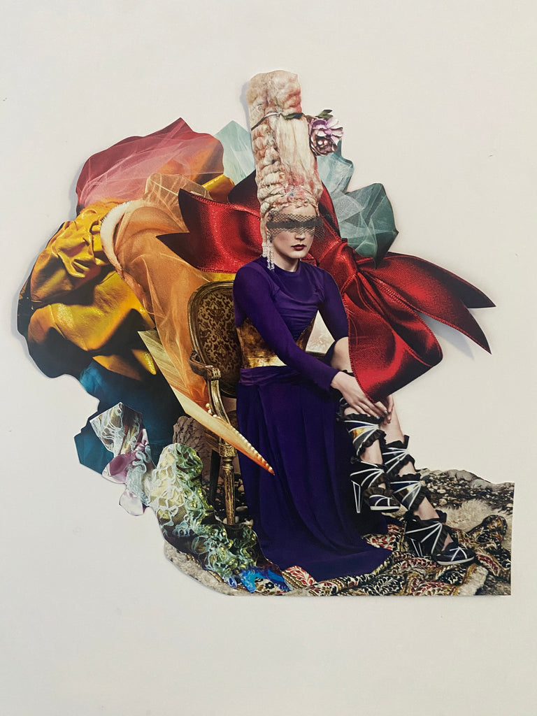 Tracy von Ahsen, A Fabrication - Original Analog Collage