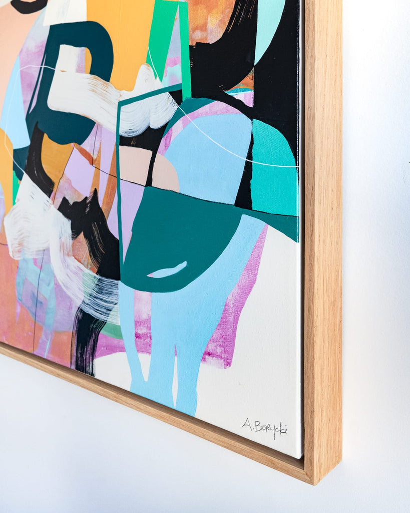 Alyson Borycki, I'D FOLLOW YOU ANYWHERE - Original Painting