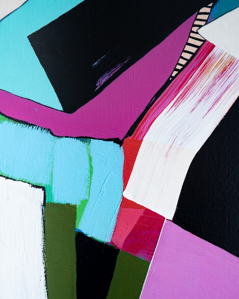 Alyson Borycki, NIGHT SWIM - Original Painting