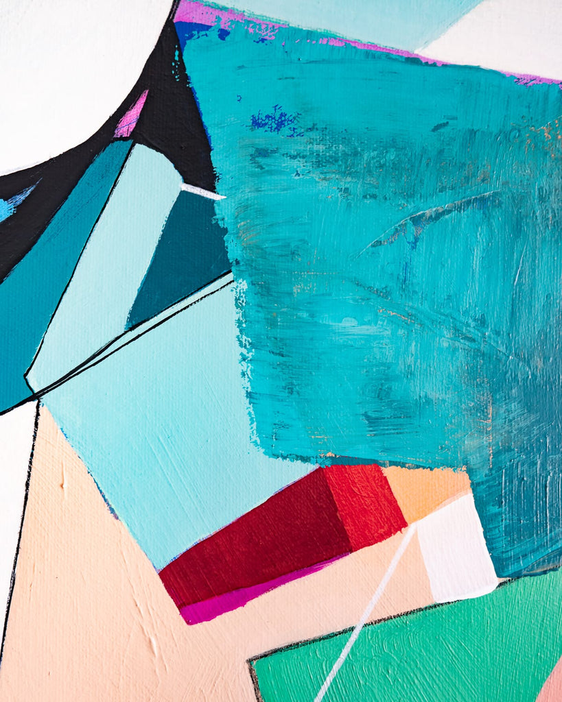 Alyson Borycki, NIGHT SWIM - Original Painting