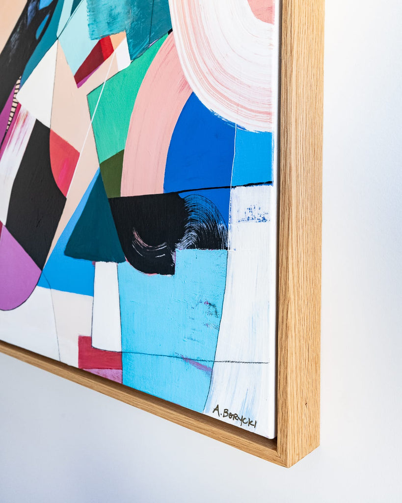 Alyson Borycki, NIGHT SWIM - Original Painting