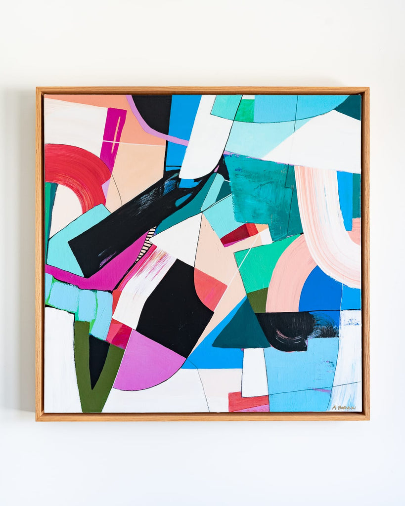 Alyson Borycki, NIGHT SWIM - Original Painting