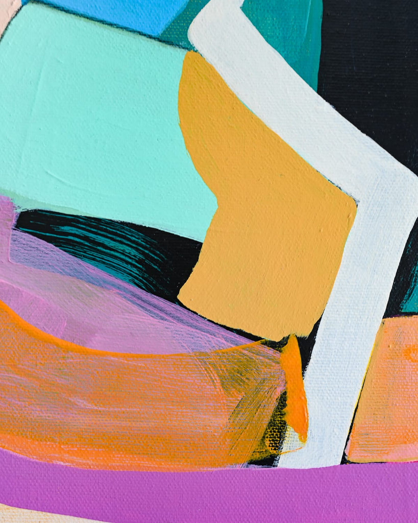 Alyson Borycki, STAY COOL, LOVE LIFE - Original Painting