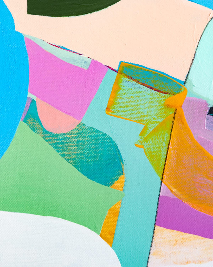 Alyson Borycki, STAY COOL, LOVE LIFE - Original Painting