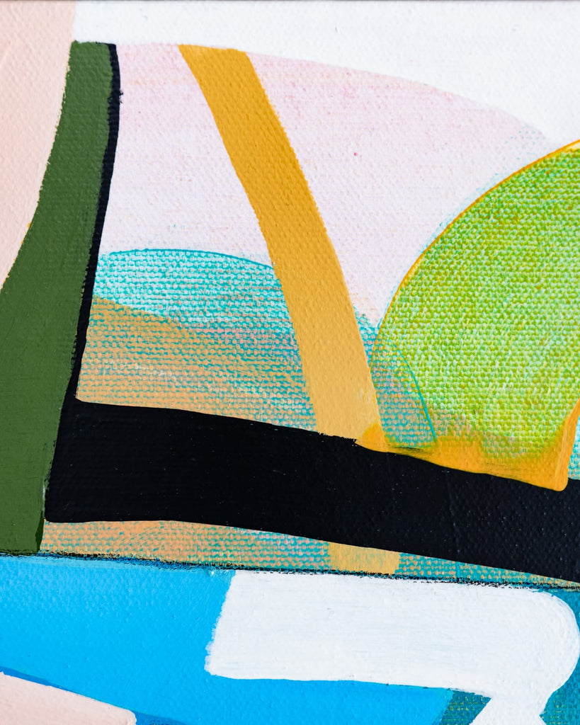 Alyson Borycki, STAY COOL, LOVE LIFE - Original Painting