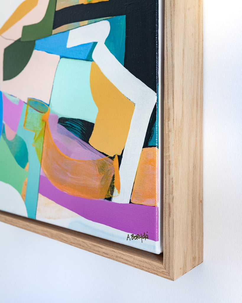 Alyson Borycki, STAY COOL, LOVE LIFE - Original Painting