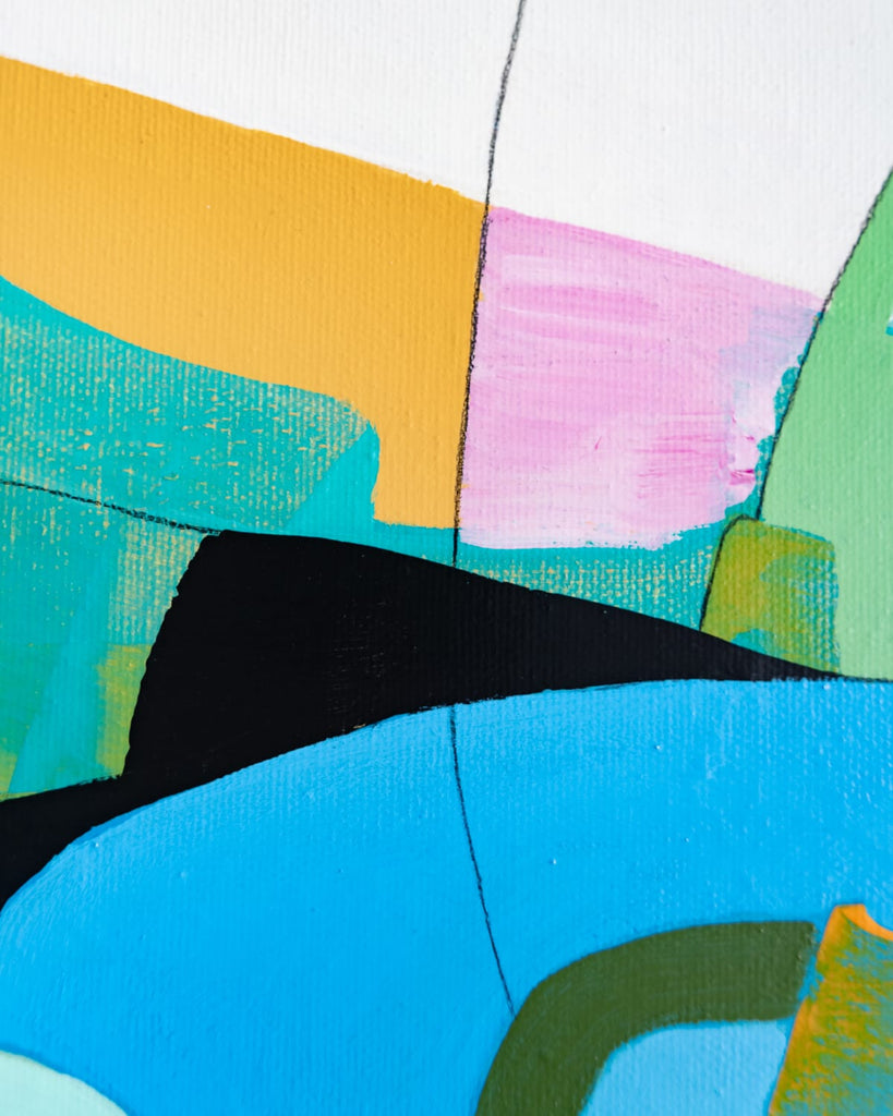 Alyson Borycki, SUNDAY HAZE - Original Painting