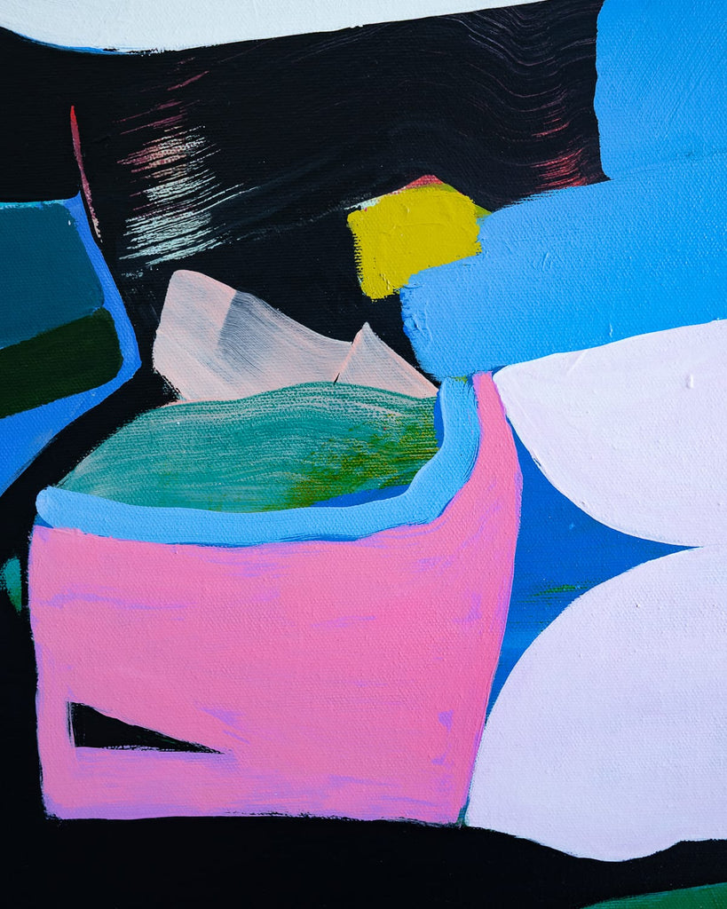 Alyson Borycki, TIPPY TOP - Original Painting