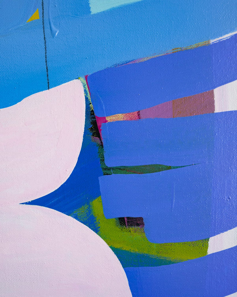 Alyson Borycki, TIPPY TOP - Original Painting