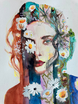 Anna Wise, Wild Cartography 51 - Original Painting