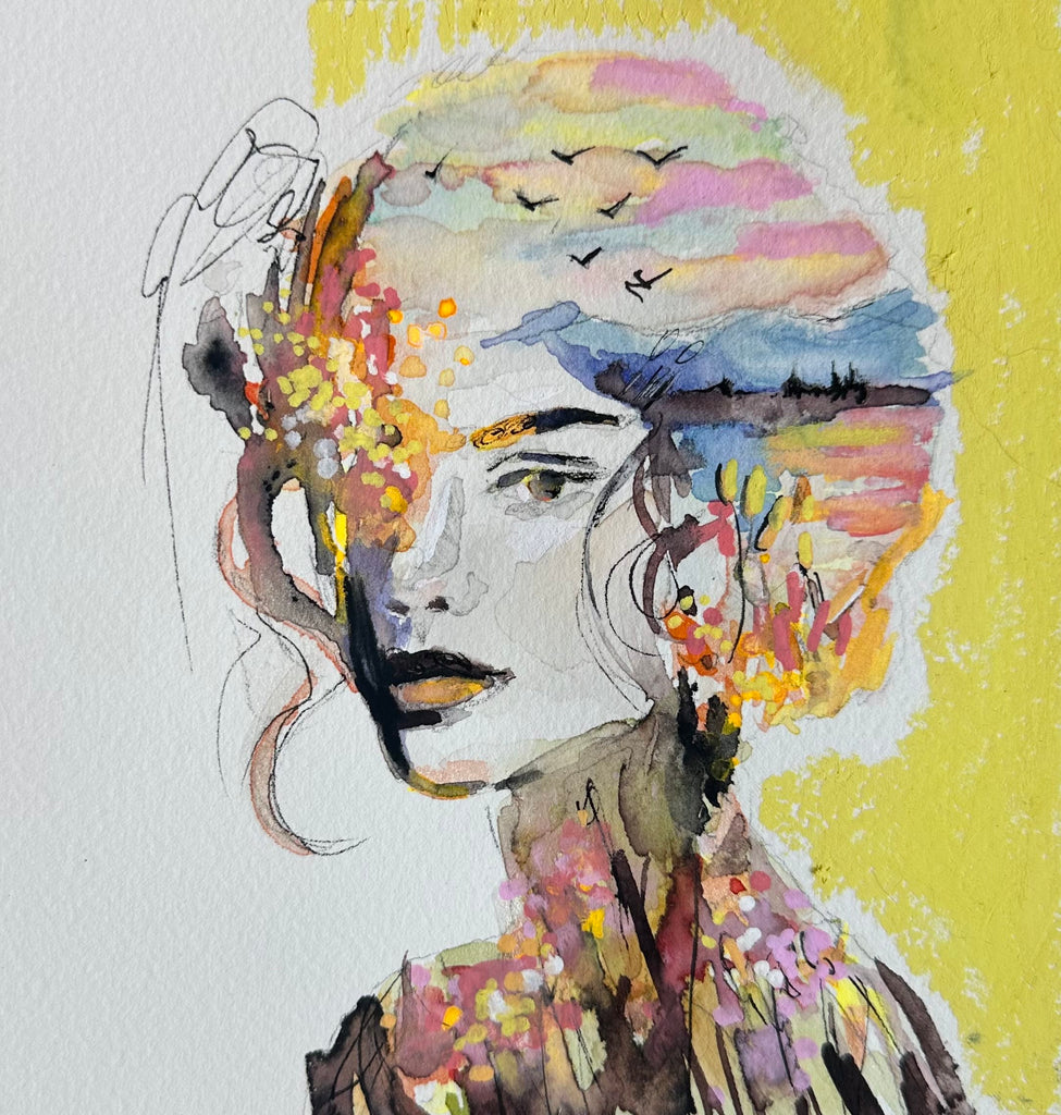 Anna Wise, Wild Cartography 53 - Original Painting