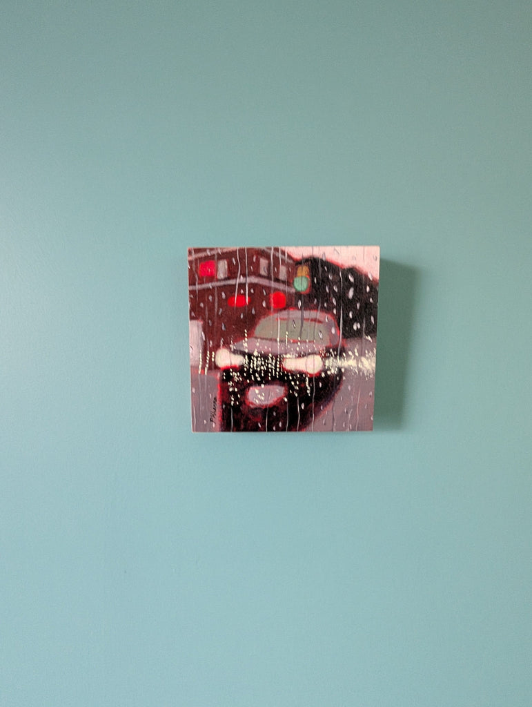 Poonam Khanna, Urban Aurora - Original Painting