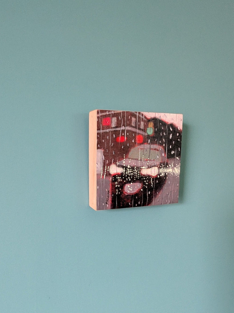 Poonam Khanna, Urban Aurora - Original Painting