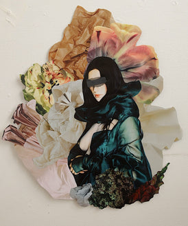 Tracy von Ahsen, Before Her Time - Original Analog Collage