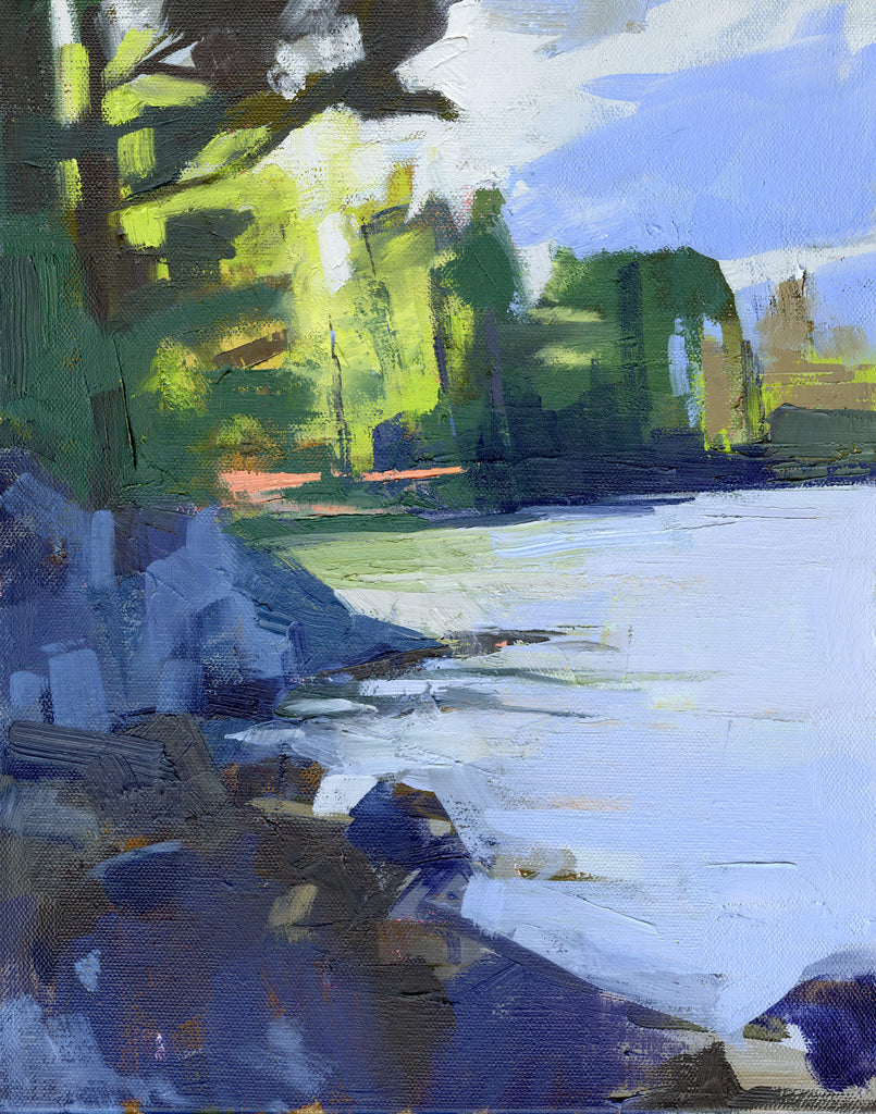 Bri Custer, Visit - Original Painting