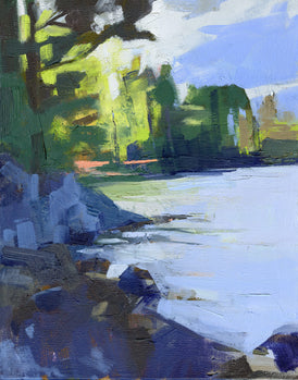 Bri Custer, Visit - Original Painting